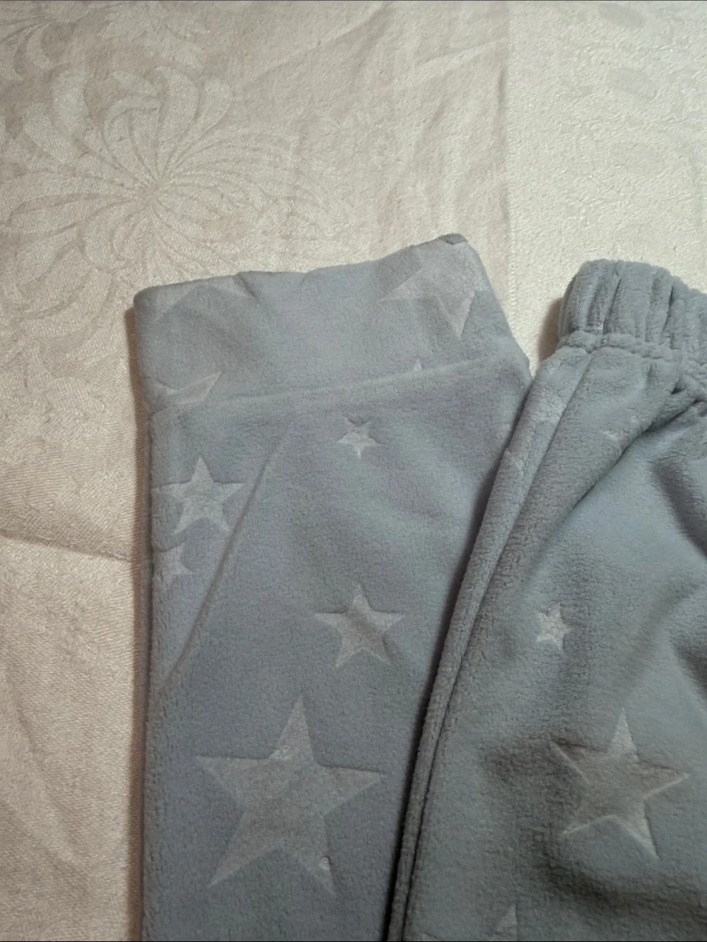 Light Blue Star-Print Kids Pajama Set - Jellifish Kids